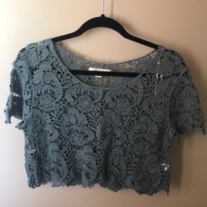 Crochet crop top